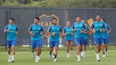 Boca entrenamiento Ezeiza 1812023