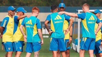 Boca pretemporada día 1 Martínez 212023