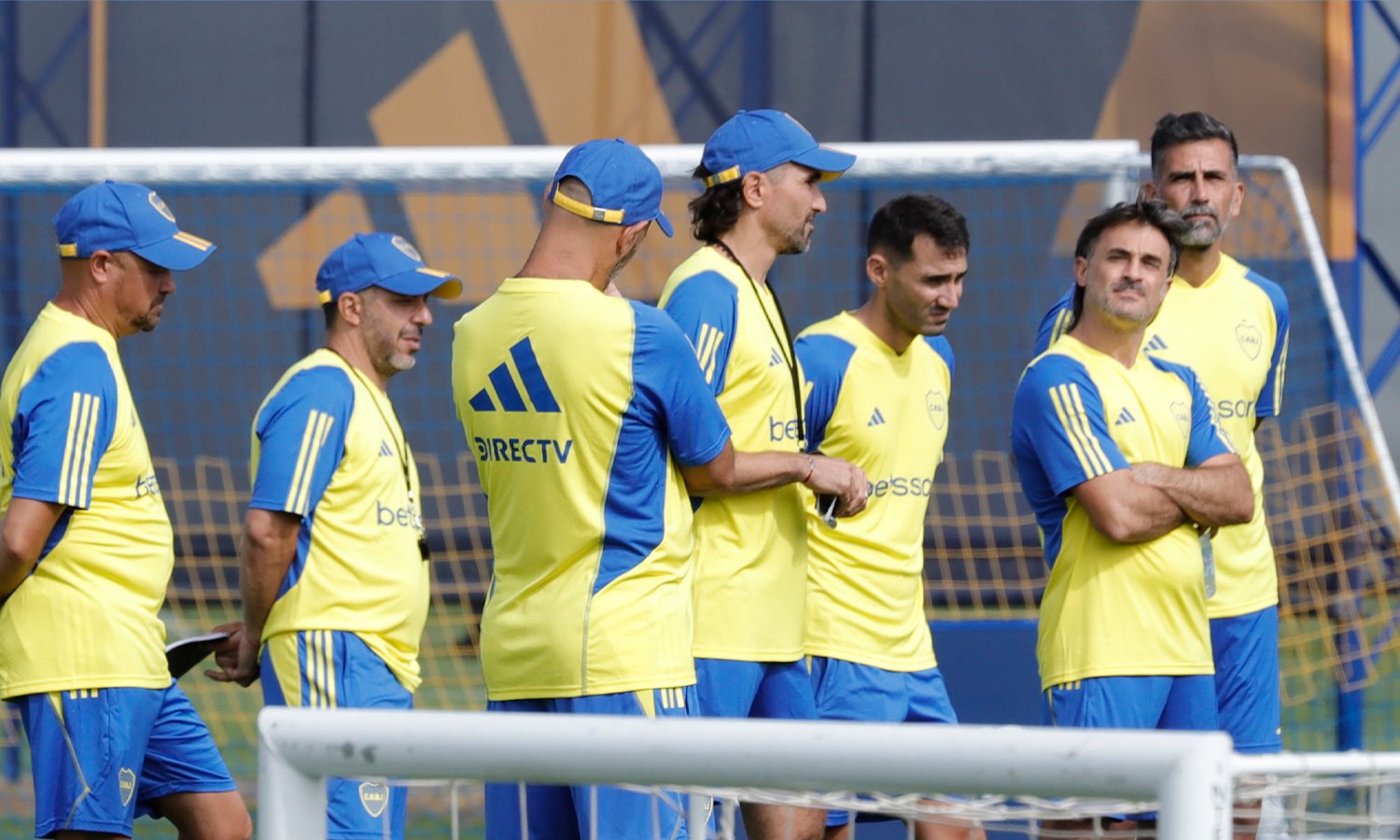 Cuerpo técnico Boca 2024 Diego Martínez