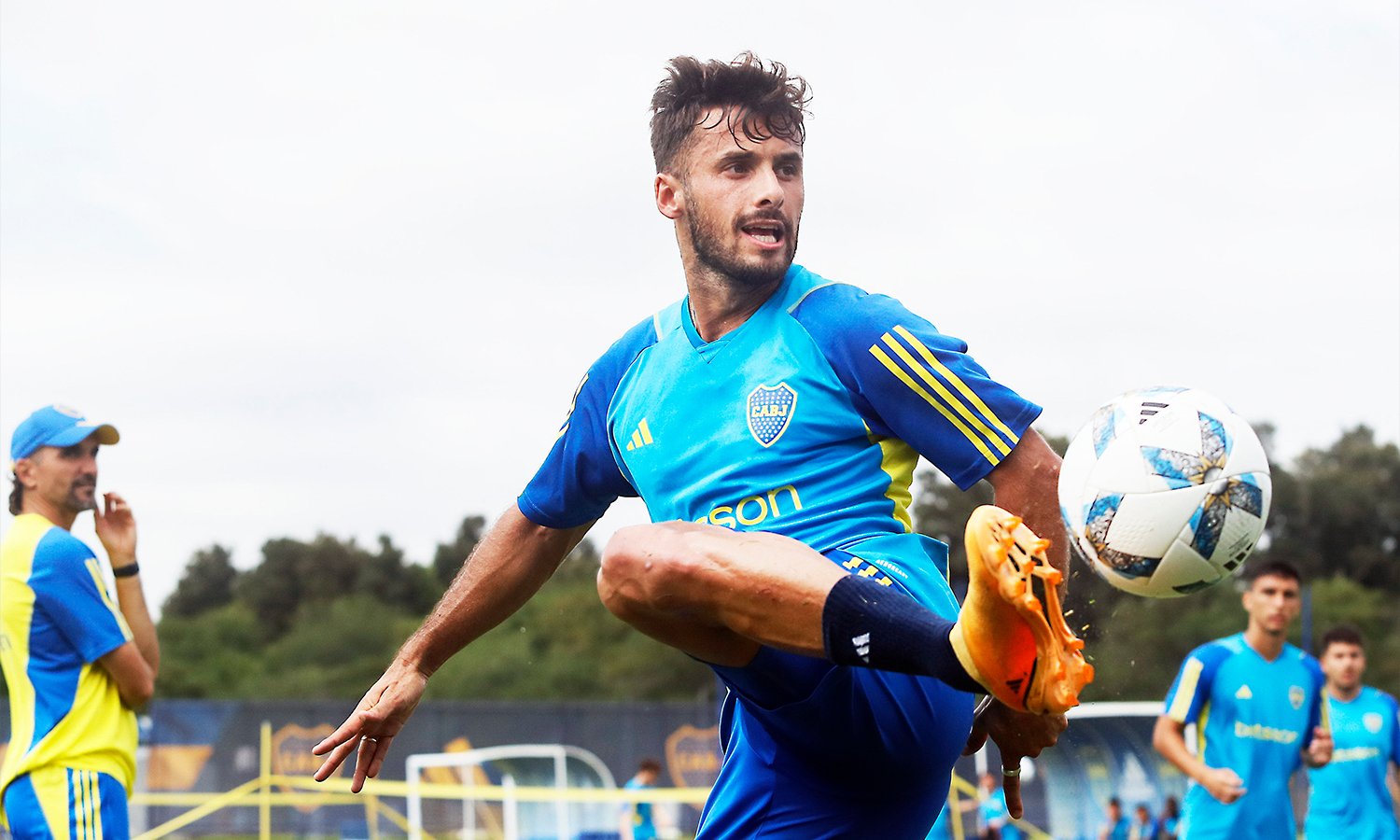 Marcelo Saracchi entrenamiento Boca 1812024