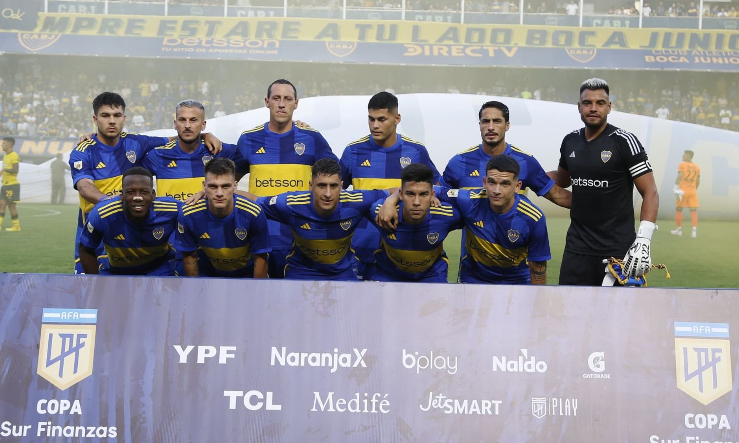 Iniciales Boca vs Defensa Copa de la Liga 2024