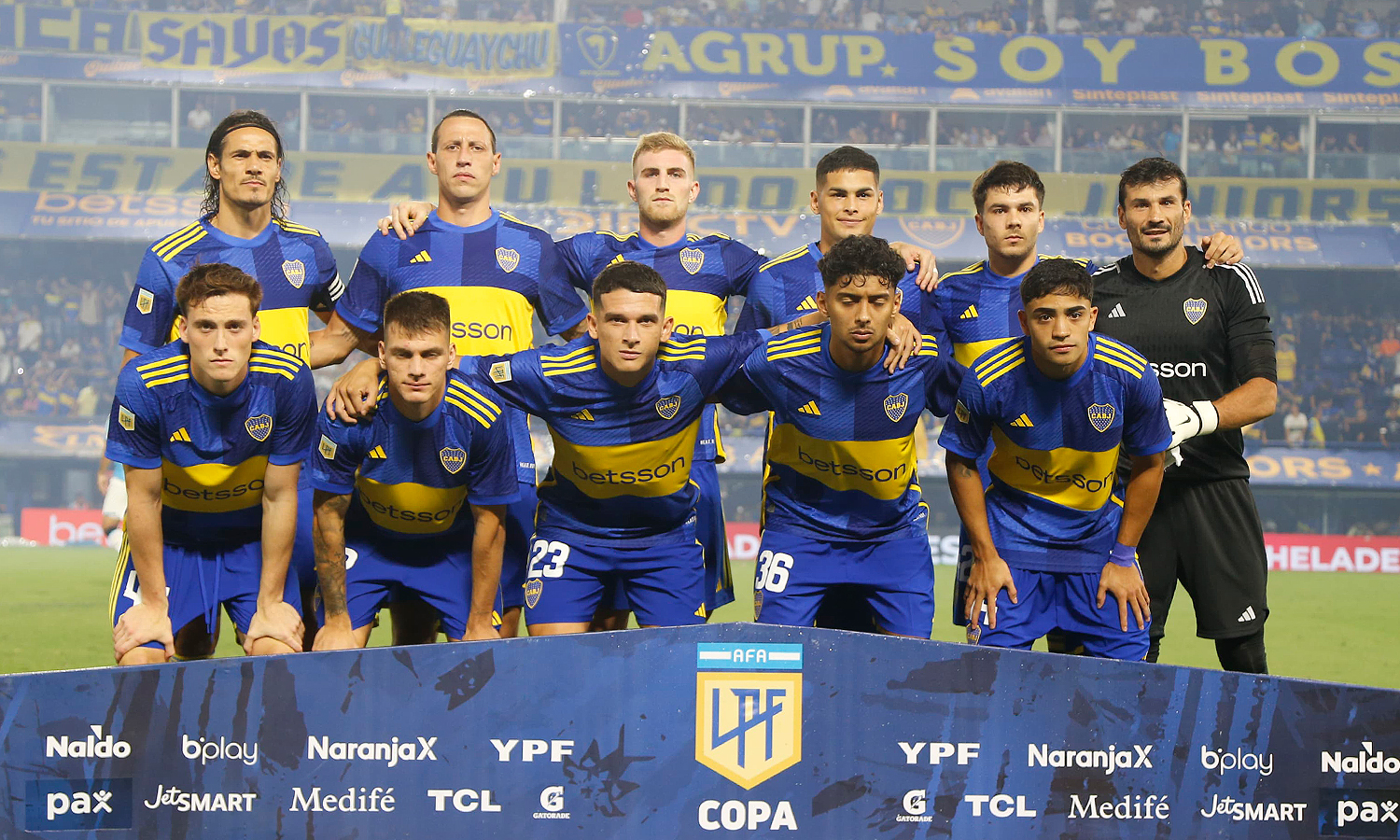 Iniciales Boca vs Racing Copa de la Liga 2024
