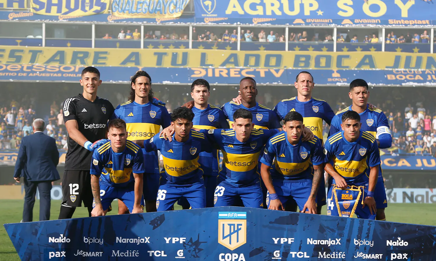 Iniciales Boca San Lorenzo Copa de la Liga 2024