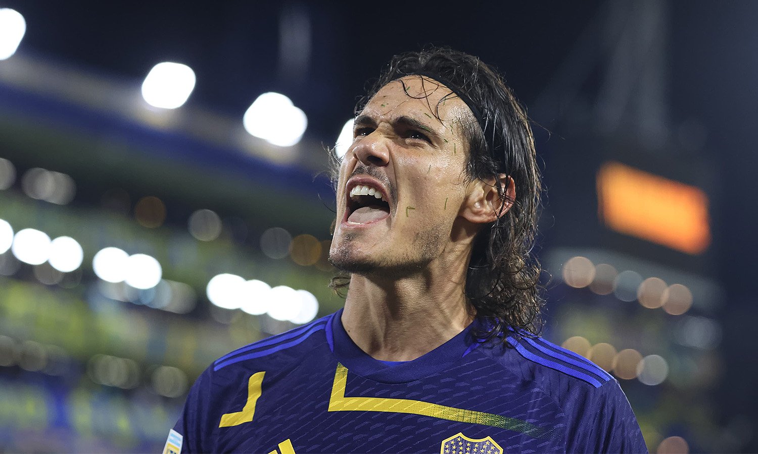 Edinson Cavani Boca Godoy Cruz Copa Liga 2024