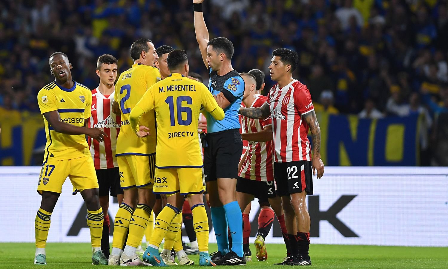 Lema Boca vs Estudiantes semi Copa Liga 2024