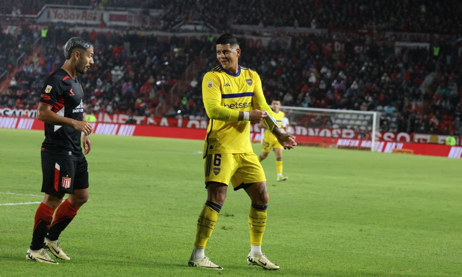 Marcos Rojo Boca vs Estudiantes por la Copa de la Liga 2024