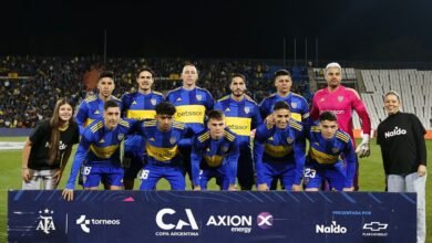 Iniciales Boca Almirante Brown Copa Argentina 2024