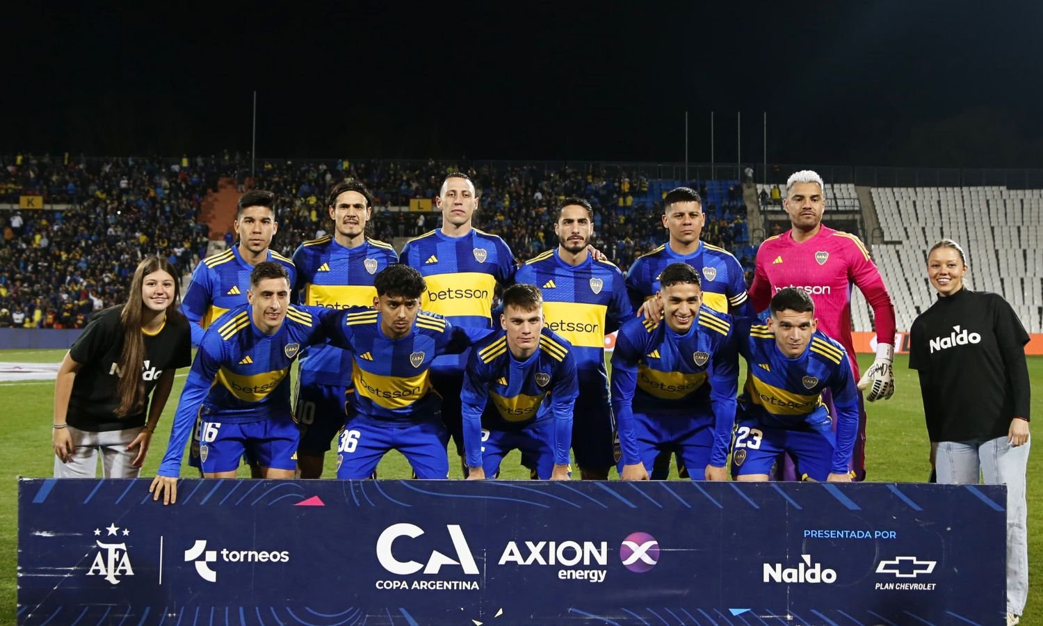 Iniciales Boca Almirante Brown Copa Argentina 2024