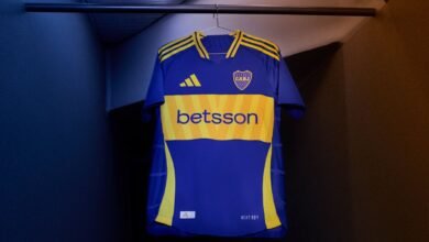 Camiseta Boca 2425 titular presentación