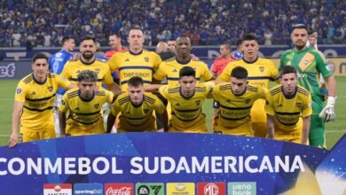 Iniciales Cruzeiro Boca vuelta octavos Sudamericana 2024