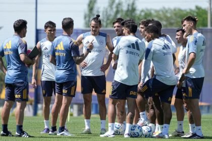 Boca Juniors entrenamiento 31102024