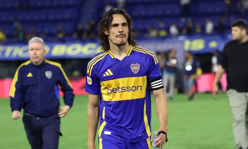 Cavani lamento Boca vs Riestra 27102024