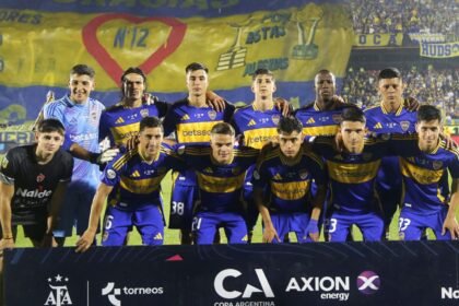 Iniciales Boca vs Gimnasia CA2024