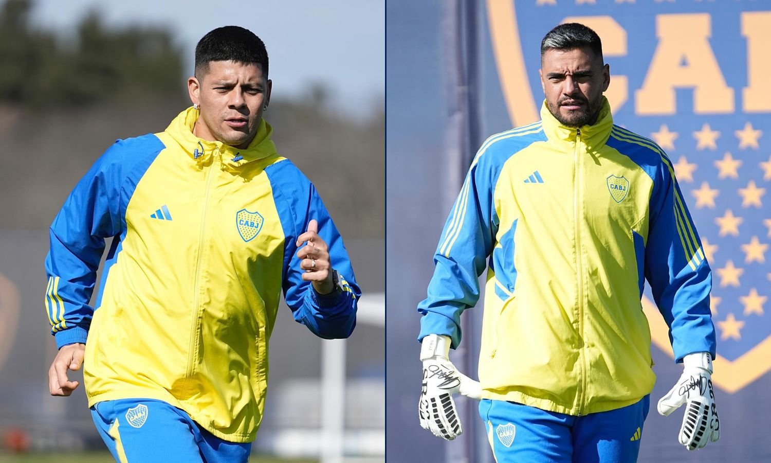 Marcos Rojo y Sergio Romero Boca 8102024