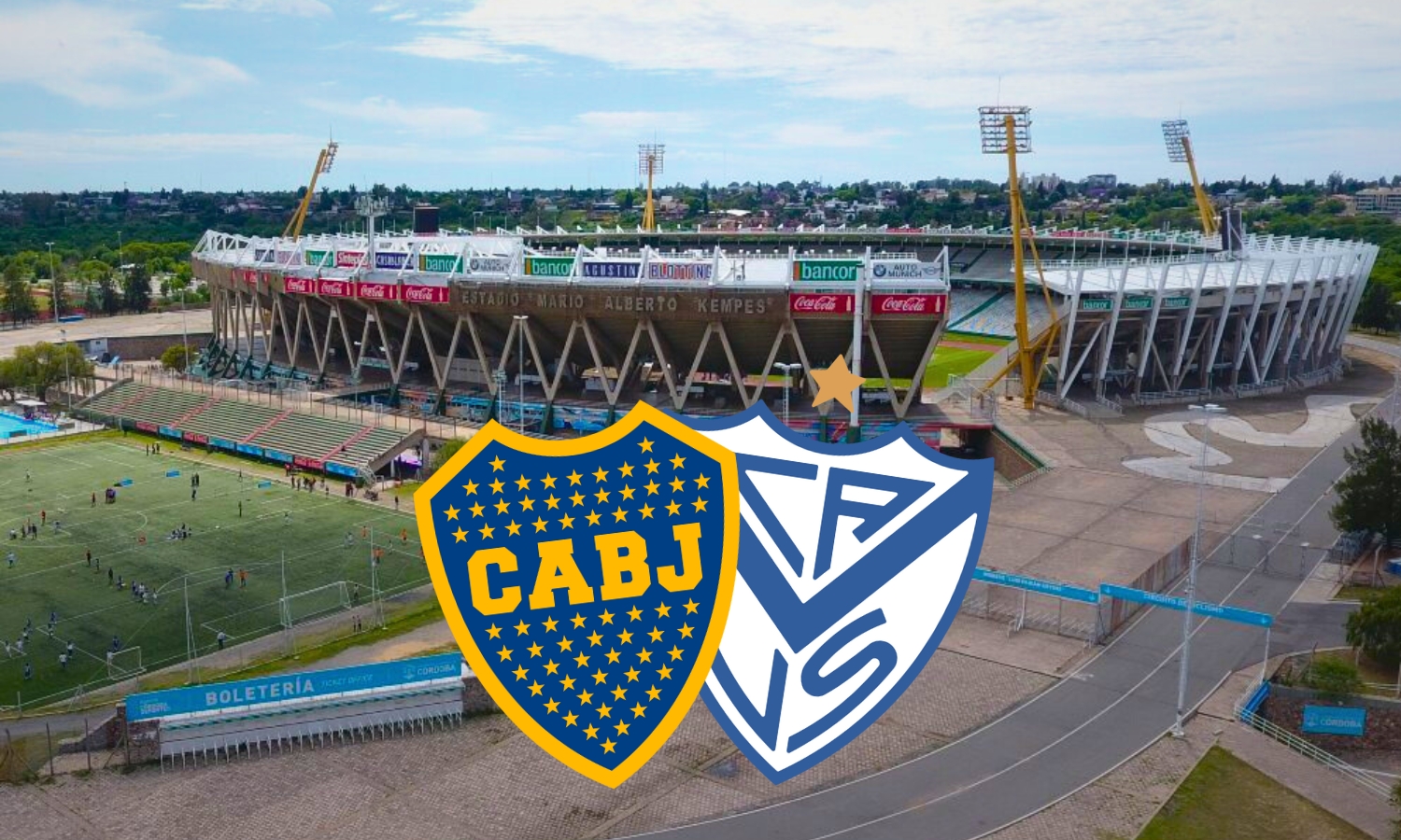 Accesos Boca estadio Mario Alberto Kempes