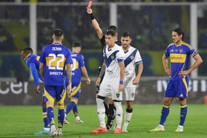 Expulsión Advíncula Boca vs Vélez Copa Argentina 2024