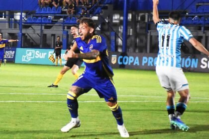 Ignacio Rodríguez festejo reserva Boca vs Racing 151124