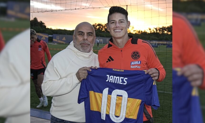 James Rodríguez Boca 111124