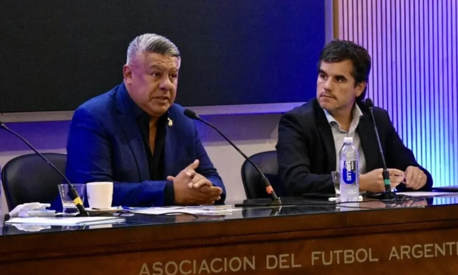 Claudio Tapia, presidente de AFA