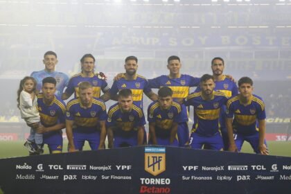 Iniciales Boca vs Gimnasia Liga Profesional 2024