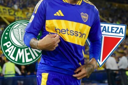 Jugador Boca Palmeiras Fortaleza