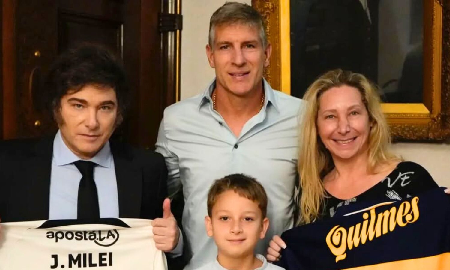 Martin Palermo Javier Milei