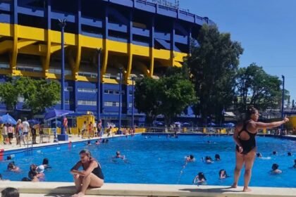 Pileta Boca verano 2025