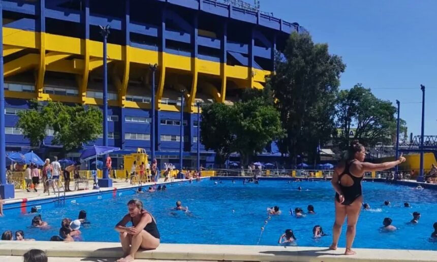 Pileta Boca verano 2025