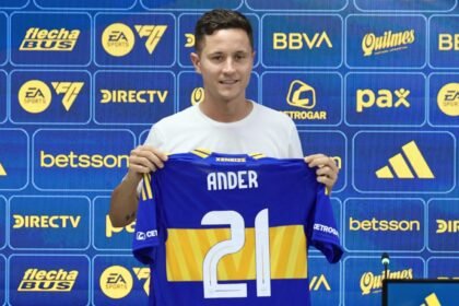 Ander Herrera presentación Boca Juniors