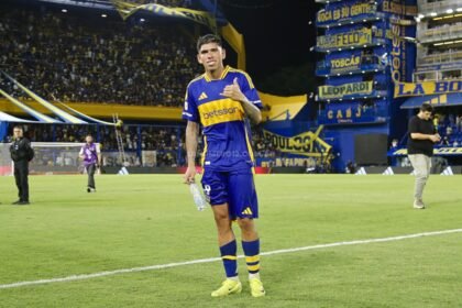 Palacios Boca vs Argentinos Torneo Apertura 2025