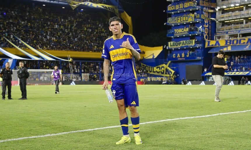 Palacios Boca vs Argentinos Torneo Apertura 2025