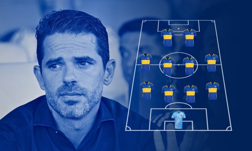 Formación Boca vs Huracán