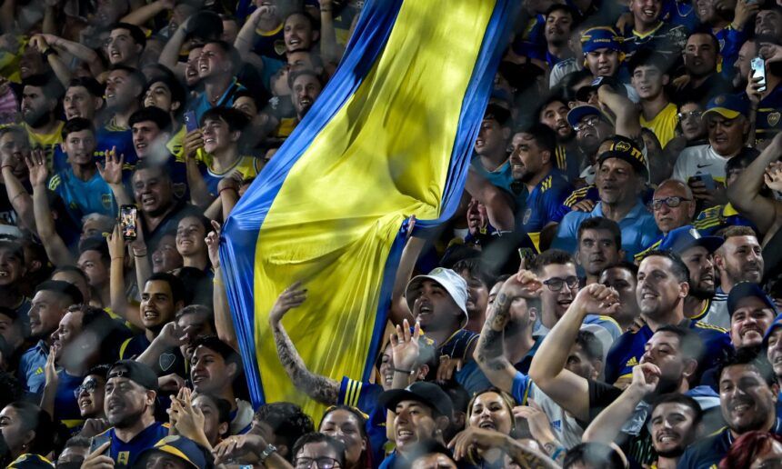 Hinchada de Boca vs Alianza Lima