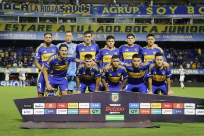 Once inicial Boca vs Central