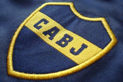 Escudo Boca sin estrellas camiseta 4325