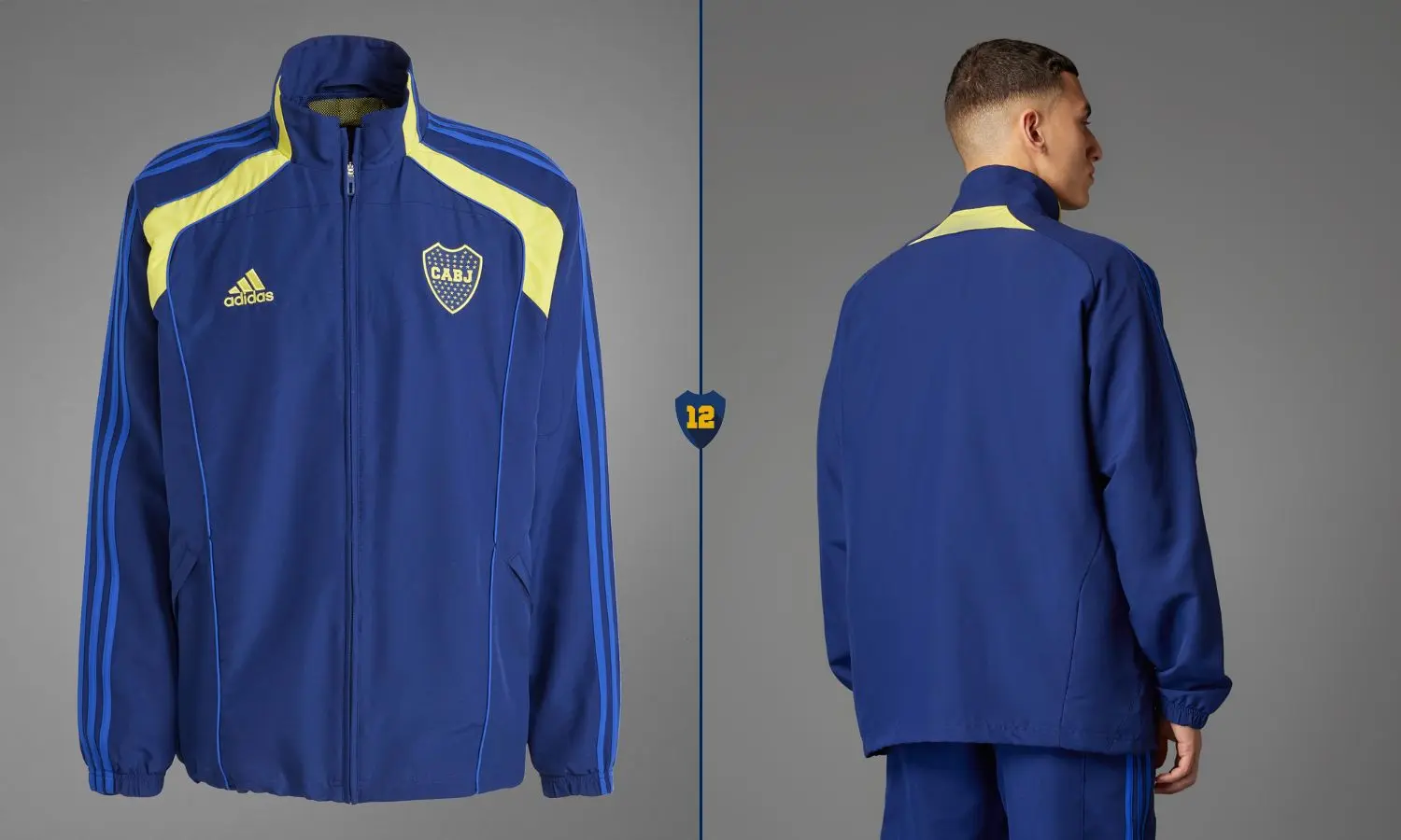 Estilo 2010: la nueva colección 'UBP' de ropa de Boca Campera Boca UBP