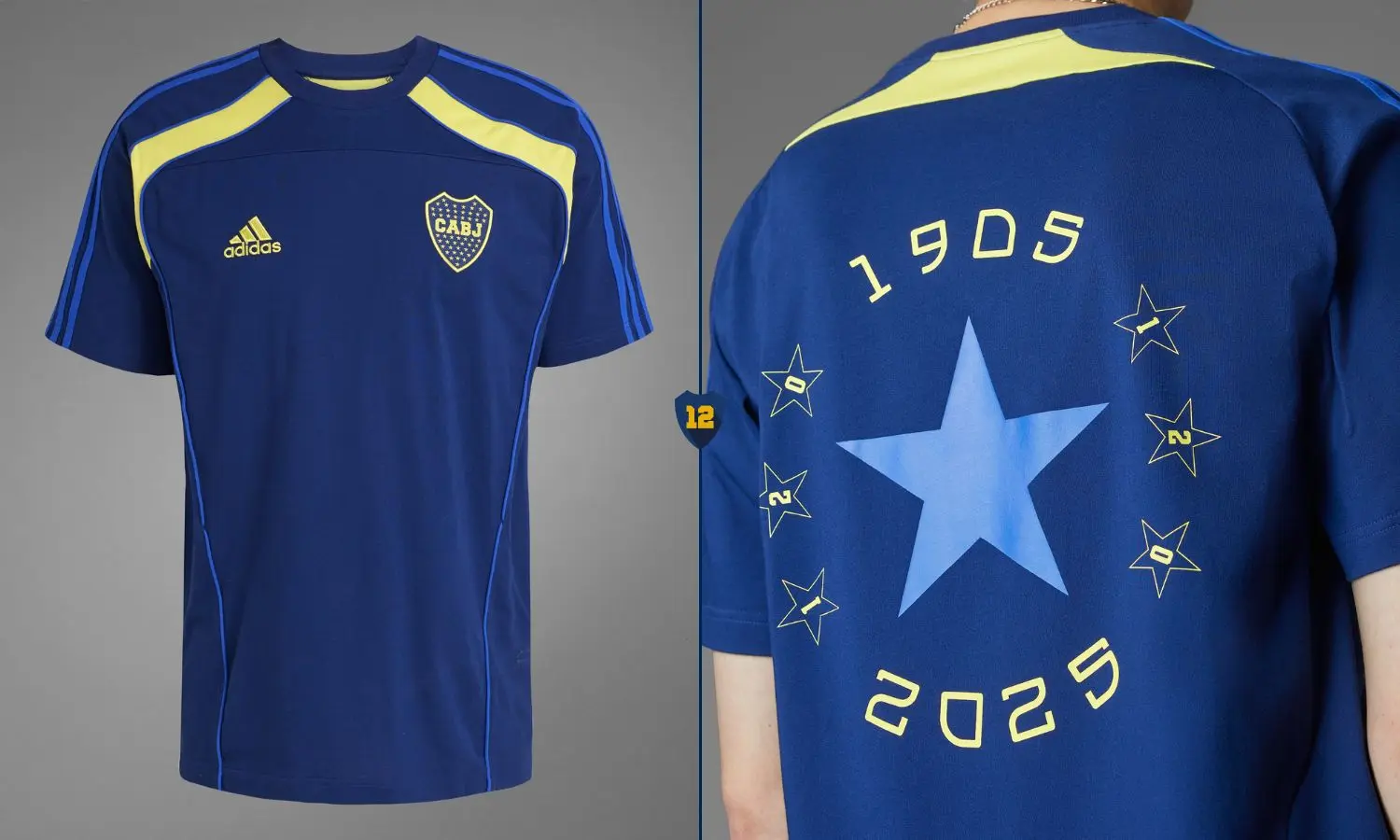 Estilo 2010: la nueva colección 'UBP' de ropa de Boca Remera Boca UBP