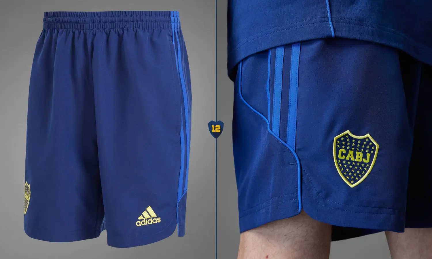 Estilo 2010: la nueva colección 'UBP' de ropa de Boca Short Boca UBP