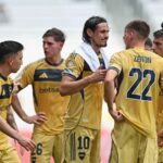 Jugadores de Boca vs Auckland City
