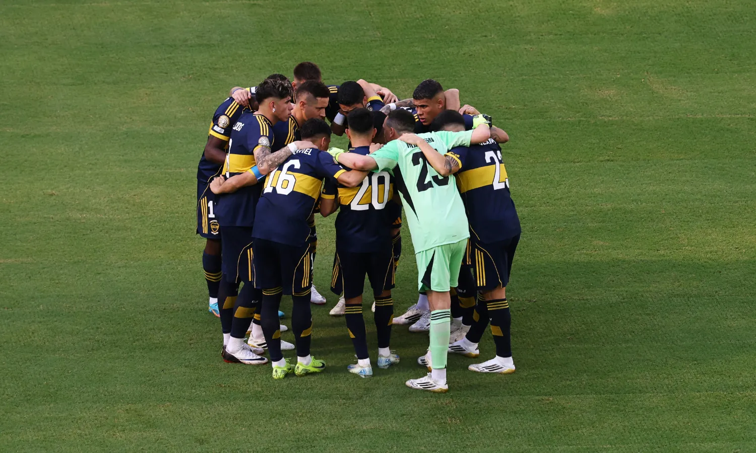 Iniciales Boca vs Benfica