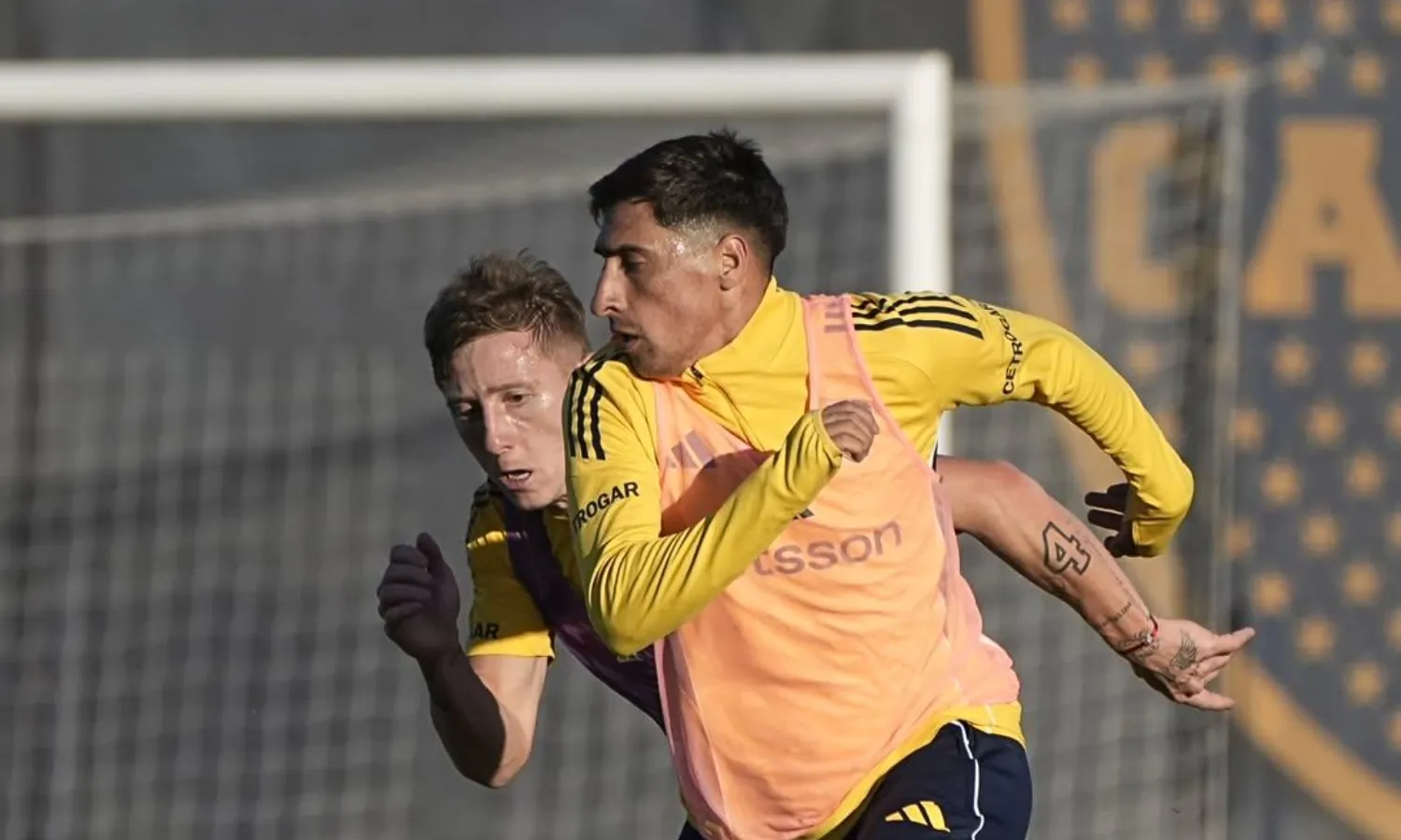 Entrenamiento Boca
