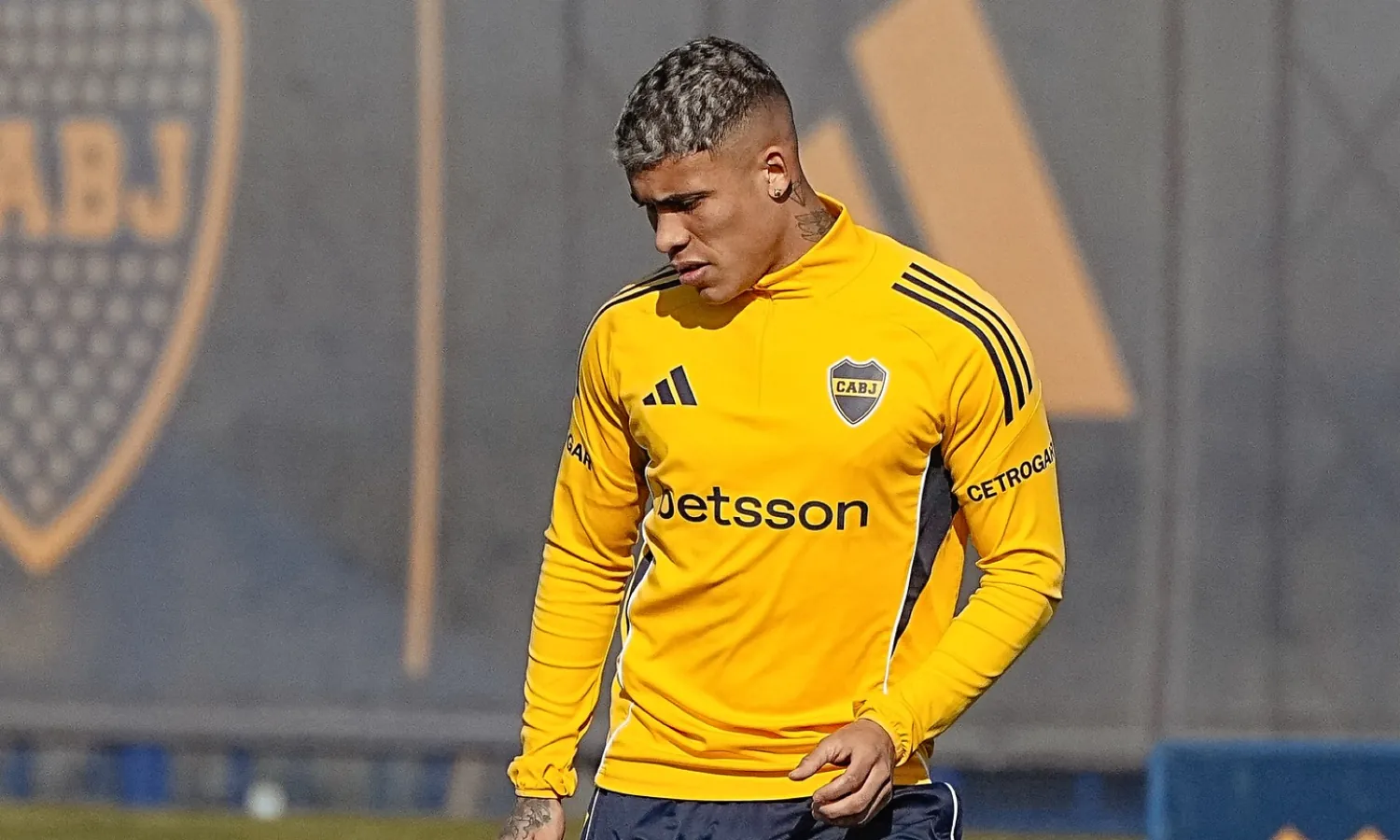 Ayrton Costa entrenamiento Boca