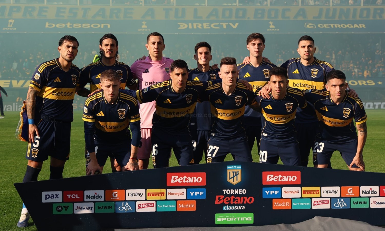Iniciales Boca vs Racing Clausura 2025