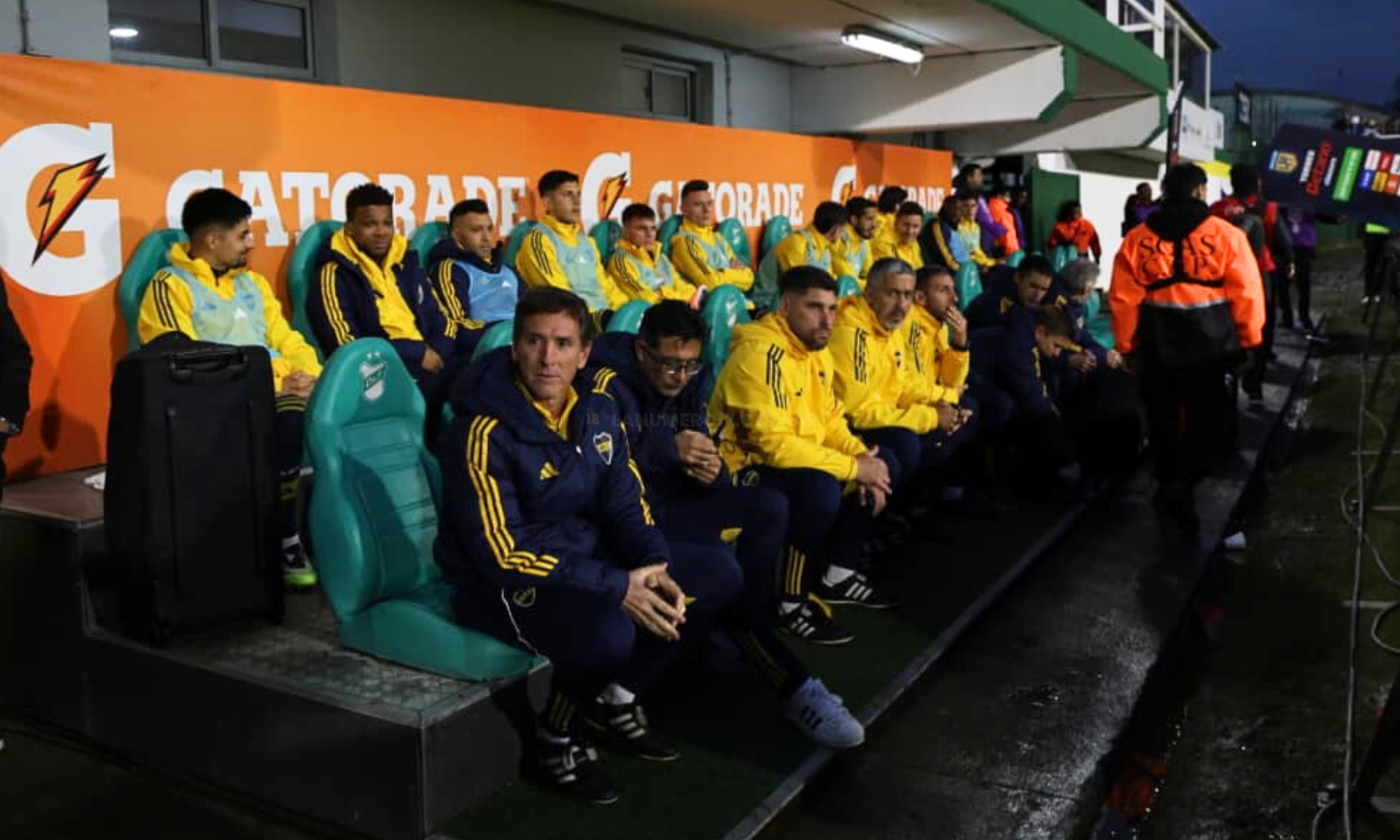 Cuerpo técnico Boca vs Defensa y Justicia Clausura 2025