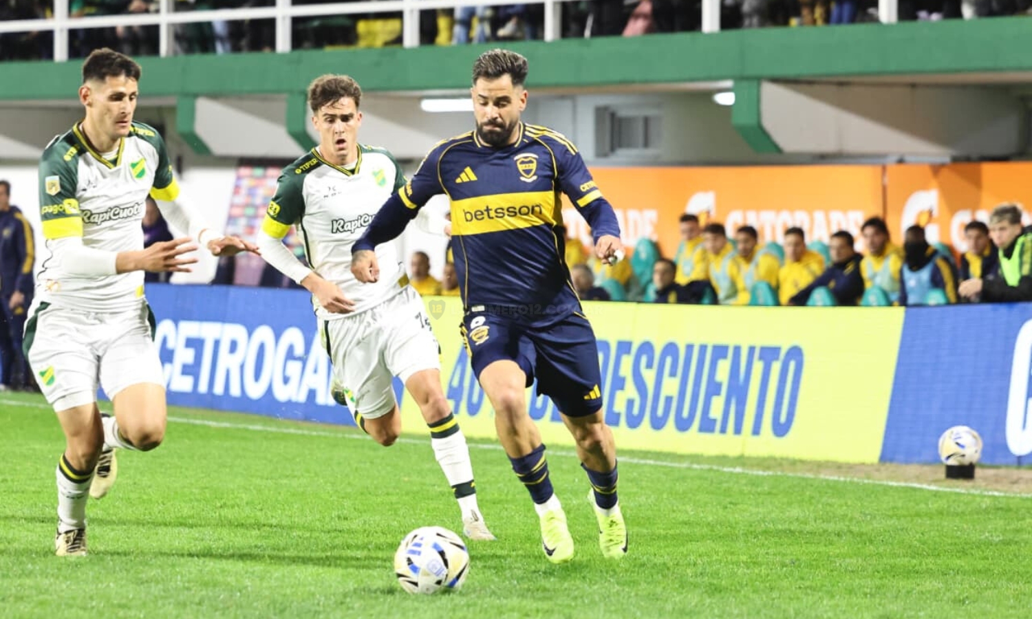 Boca cayó ante Defensa y salió de la zona de clasificación a la Libertadores Milton Giménez