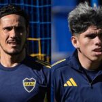 Cavani y Palacios Boca