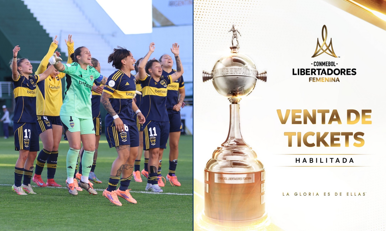 Entradas para Boca vs Corinthians por la Libertadores Femenina: precios y cómo comprar