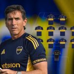 Con dos cambios: la formación de Boca vs Barracas Central Formación Boca Claudio Úbeda DT 271025