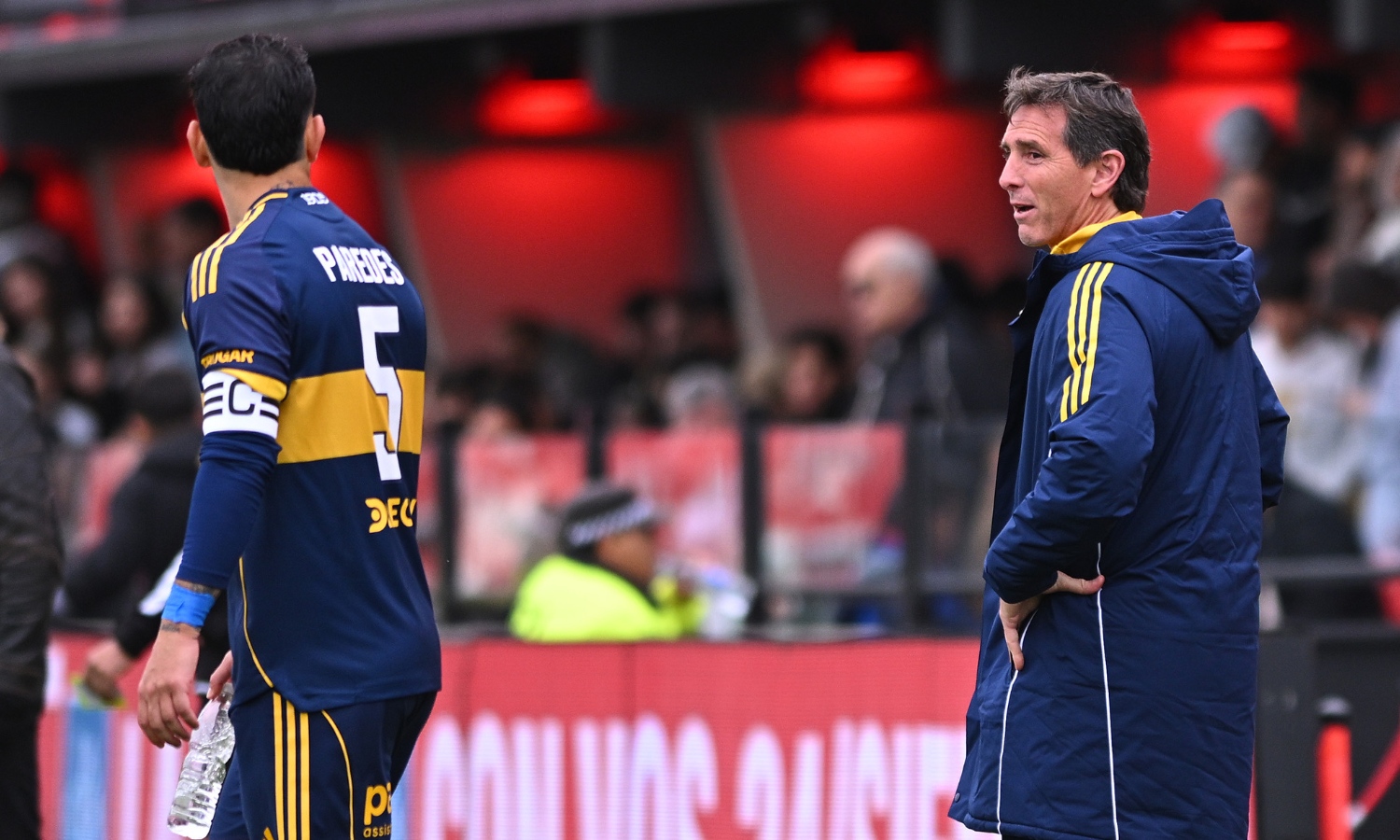 Boca busca el reemplazante de Paredes ante Estudiantes: los candidatos Úbeda y Paredes Boca