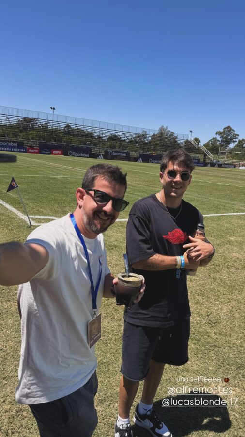 El jugador de Boca que no es tenido en cuenta y apareció en la Copa Potrero Lucas Blondel en la Copa Potrero